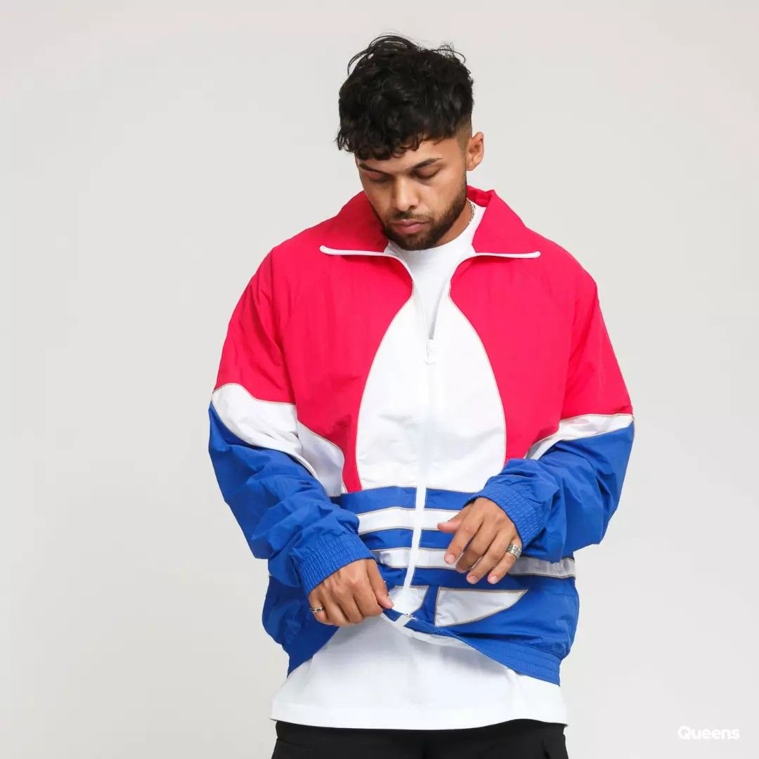 Adidas colorblock trefoil top jacket