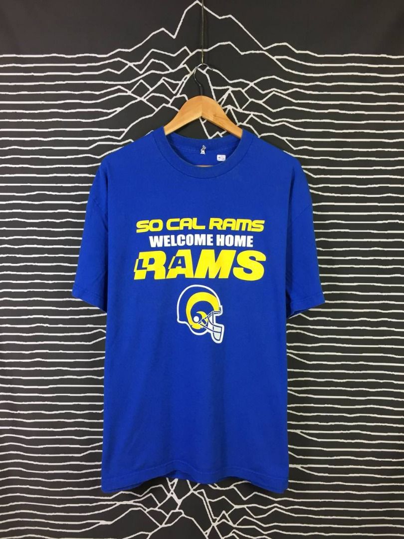 NFL Los Angeles Rams Welcome Home Rams Tee, Men's Fashion, Tops & Sets,  Tshirts & Polo Shirts on Carousell