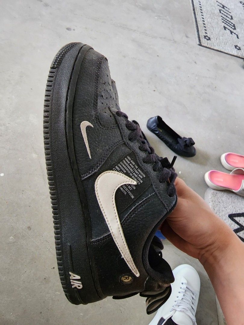 womens nike air force black tick