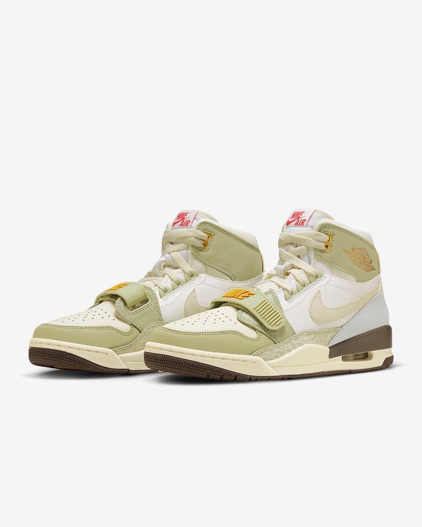 NIKE Air Jordan Legacy 312 CNY 兔年限定綠棕魔鬼氈男款氣墊休閒鞋