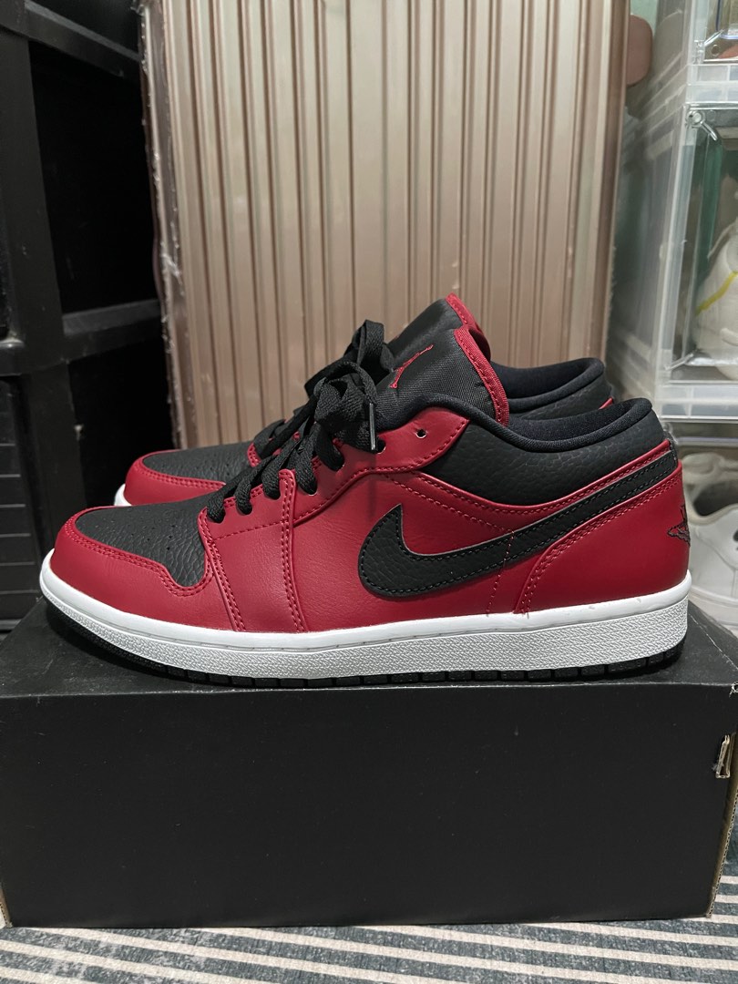 Nike Air Jordan 1 Low Gym Red, Men's Fashion, Footwear, Sneakers on