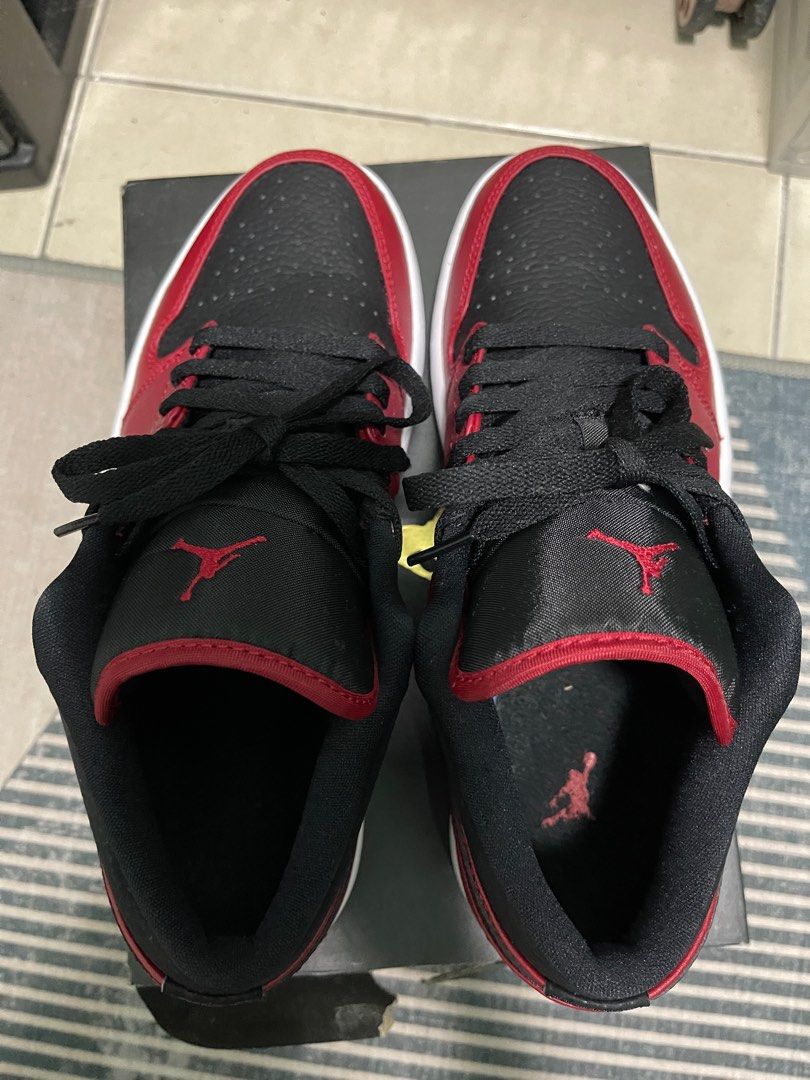 Nike Air Jordan 1 Low Gym Red, Men's Fashion, Footwear, Sneakers on