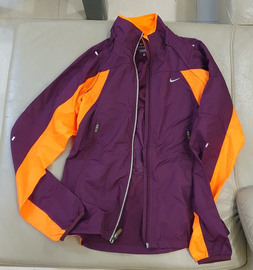 Purple and discount orange nike jacket