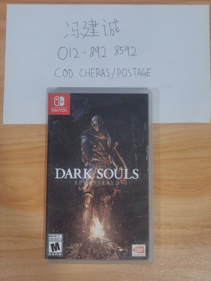 Nintendo Switch DARK SOULS REMASTERED Games Cartridge Physical Card | Drake  Sword Dark Souls Remastered | asubeb.anambrastate.gov.ng