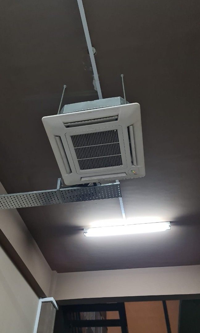 Office aircon/ commercial ceiling cassette/ recon set aircon, TV & Home