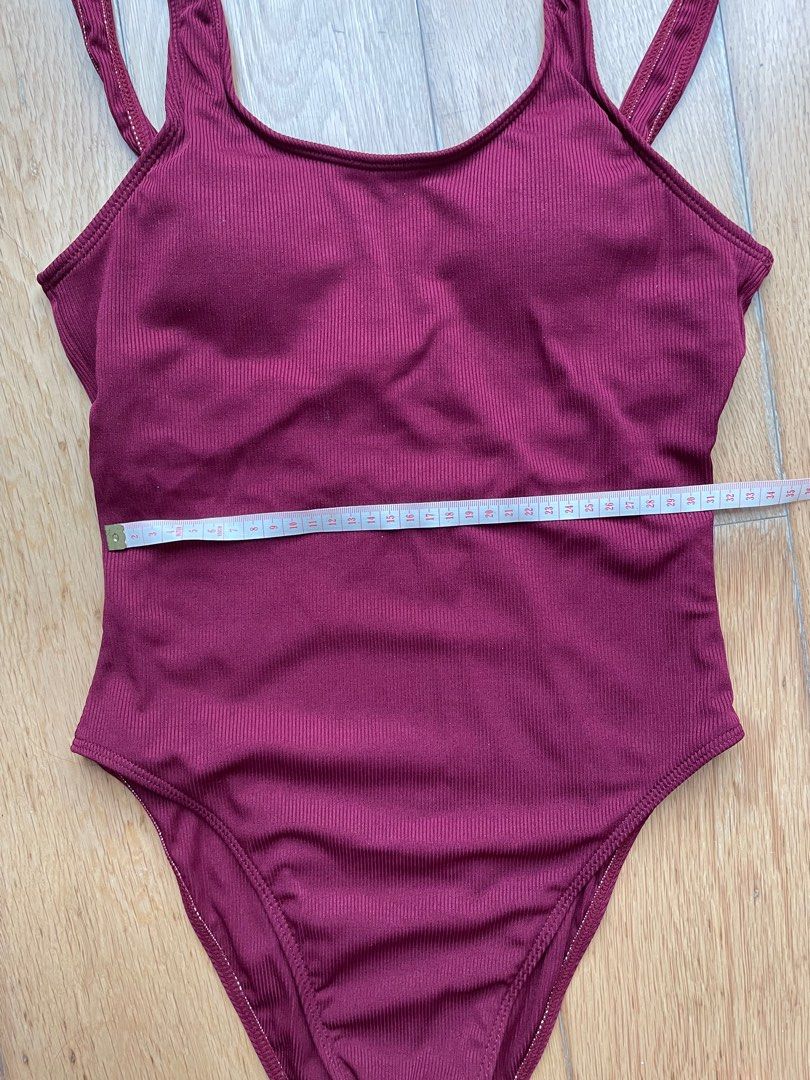 One piece low back swimsuit, Women's Fashion, Swimwear, Bikinis & Swimsuits on Carousell