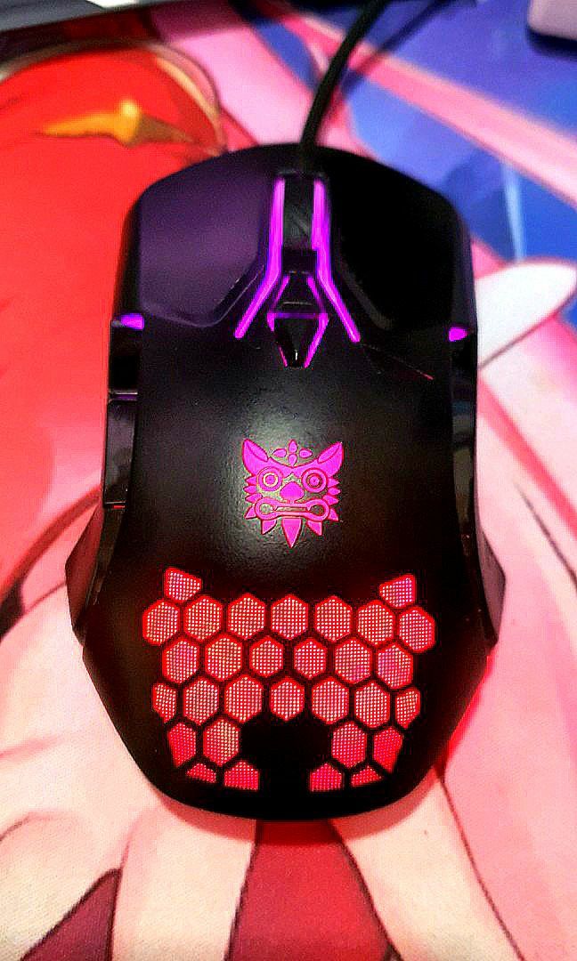 Mouse 902 Onikuma CW902 RGB wired gaming mouse, Computers & Tech, Parts ...