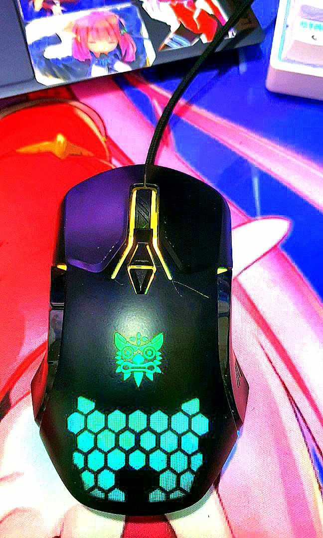 Mouse 902 Onikuma CW902 RGB wired gaming mouse, Computers & Tech, Parts ...