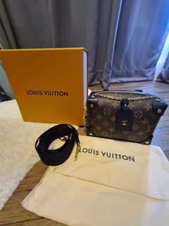 Louis Vuitton Petite Malle Souple Bag in 2023  Louis vuitton petite malle,  Printed leather, Wild hearts