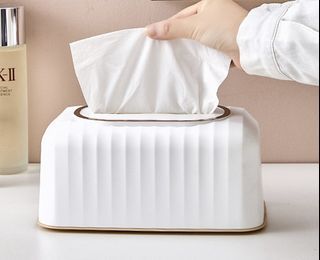 ECOCO Napkin Holder Household Living Room Dining Room Creative Lovely  Simple Multi function Remote Control Storage Tissue Box