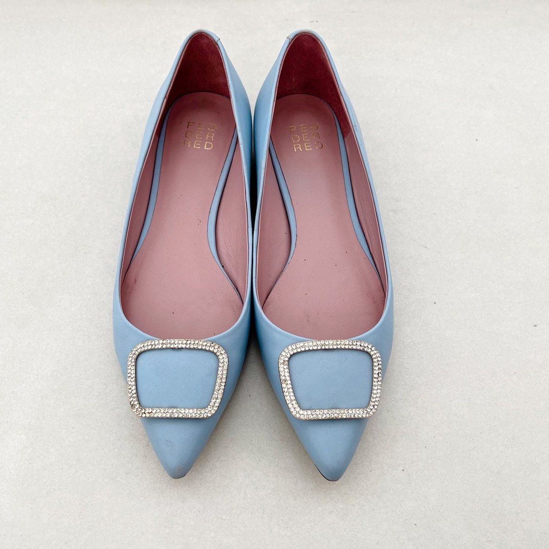 Red best sale baby flats