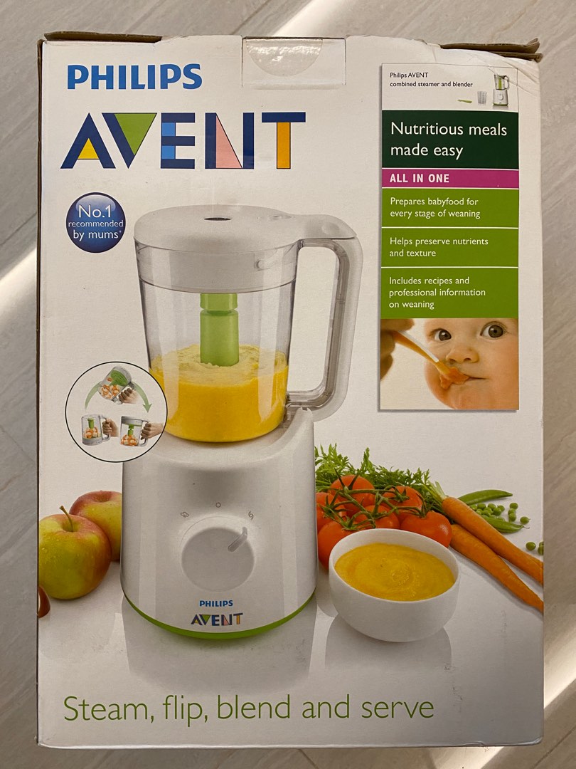 Philips AVENT combined steamer and blender, Babies & Kids, Nursing
