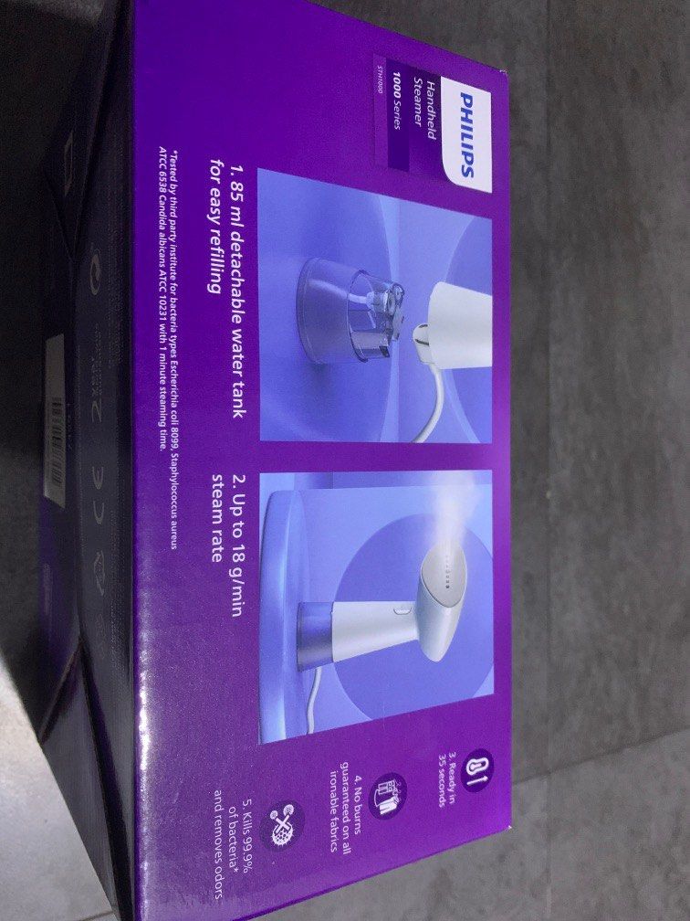 Philips Handheld Steamer 1000 Series, TV & Home Appliances, Irons