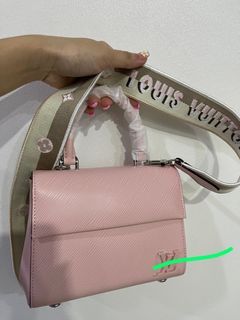 Louis Vuitton BAG STRAP only Clunny pink, Luxury, Bags & Wallets on  Carousell