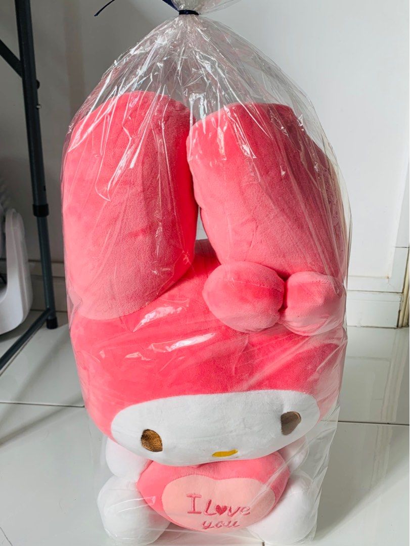 Pinky Rabbit Soft Toy, Hobbies & Toys, Toys & Games on Carousell