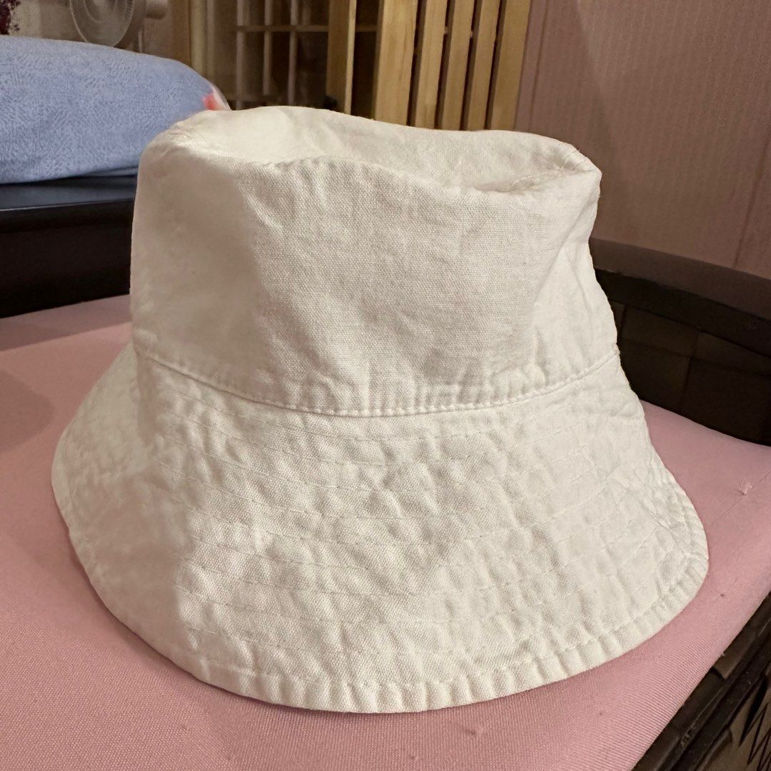 plain white bucket hat, Women's Fashion, Watches & Accessories, Hats