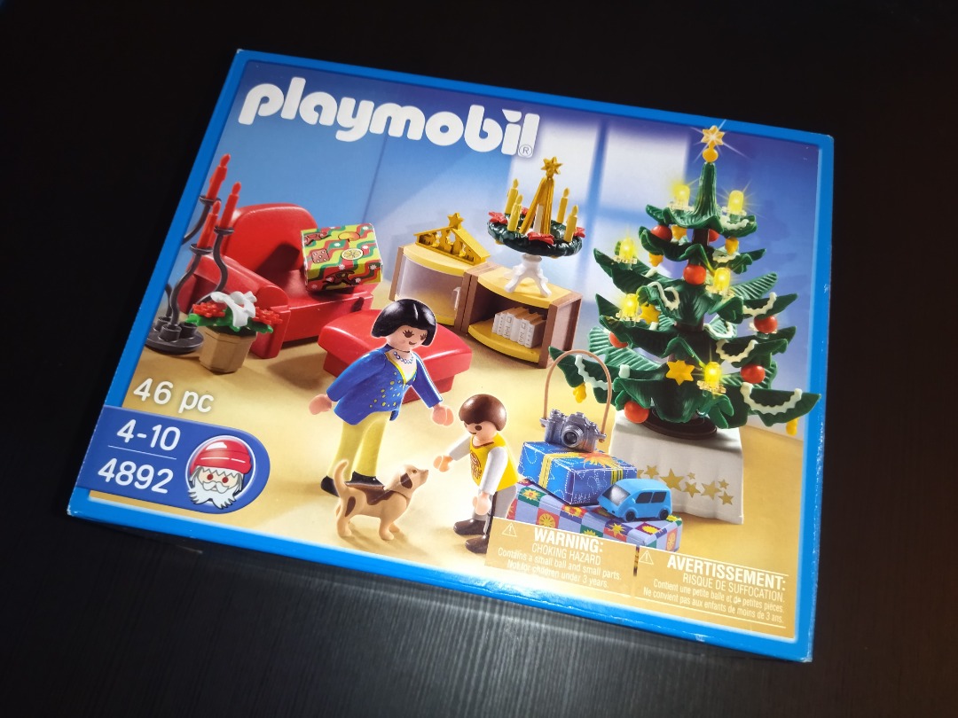 PLAYMOBIL 4892 Christmas Room Discontinued Set Hobbies Toys