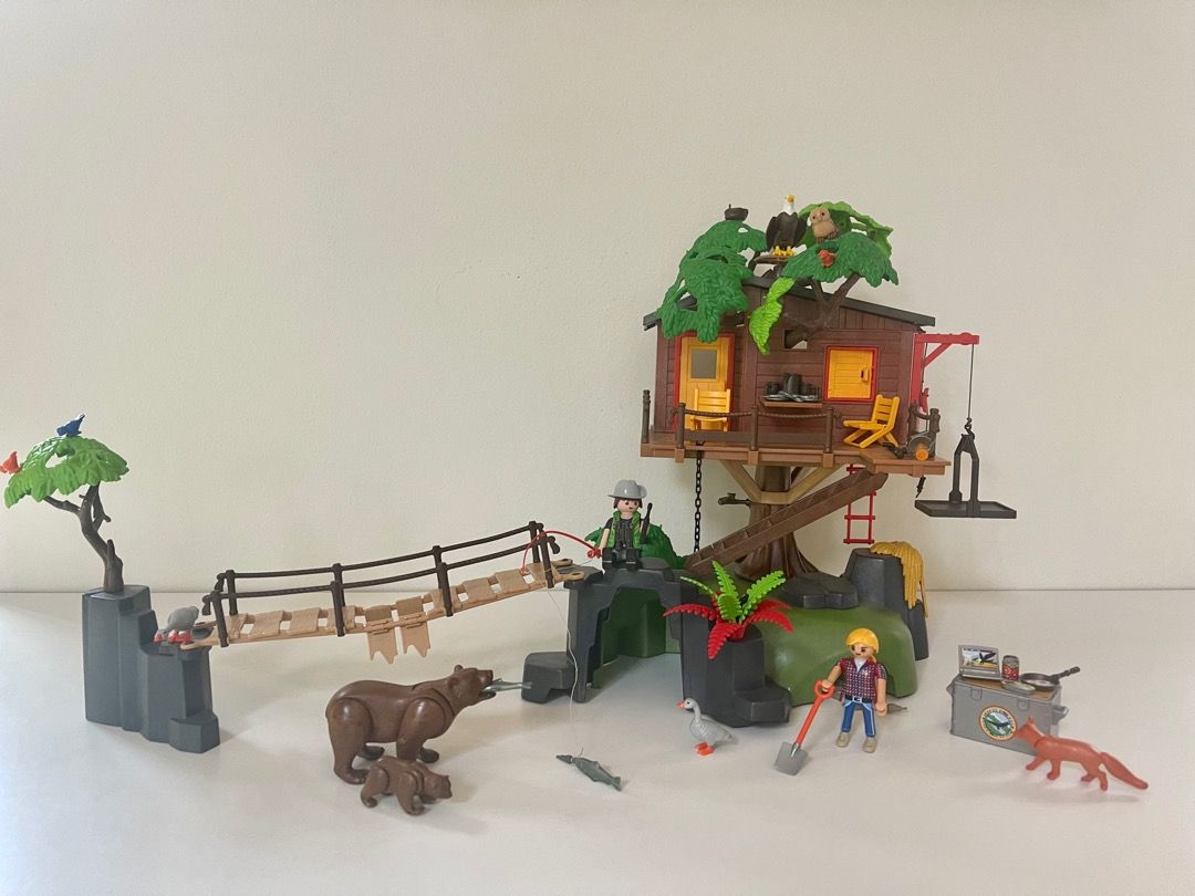Pløje afskaffe Kyst Playmobil Adventure Tree House, Hobbies & Toys, Toys & Games on Carousell