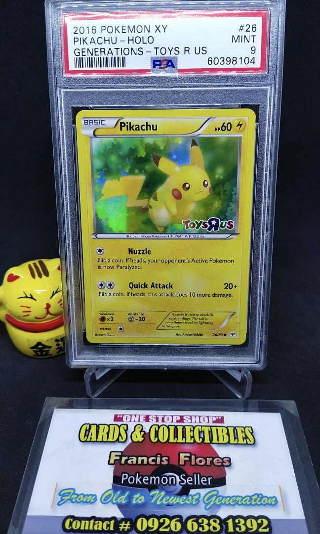Toys r us pikachu card clearance