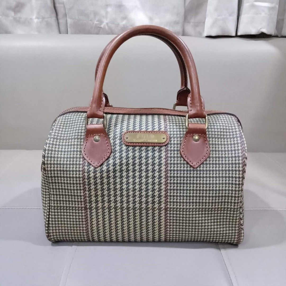 Ralph Lauren Boston Bag, Luxury, Bags & Wallets on Carousell