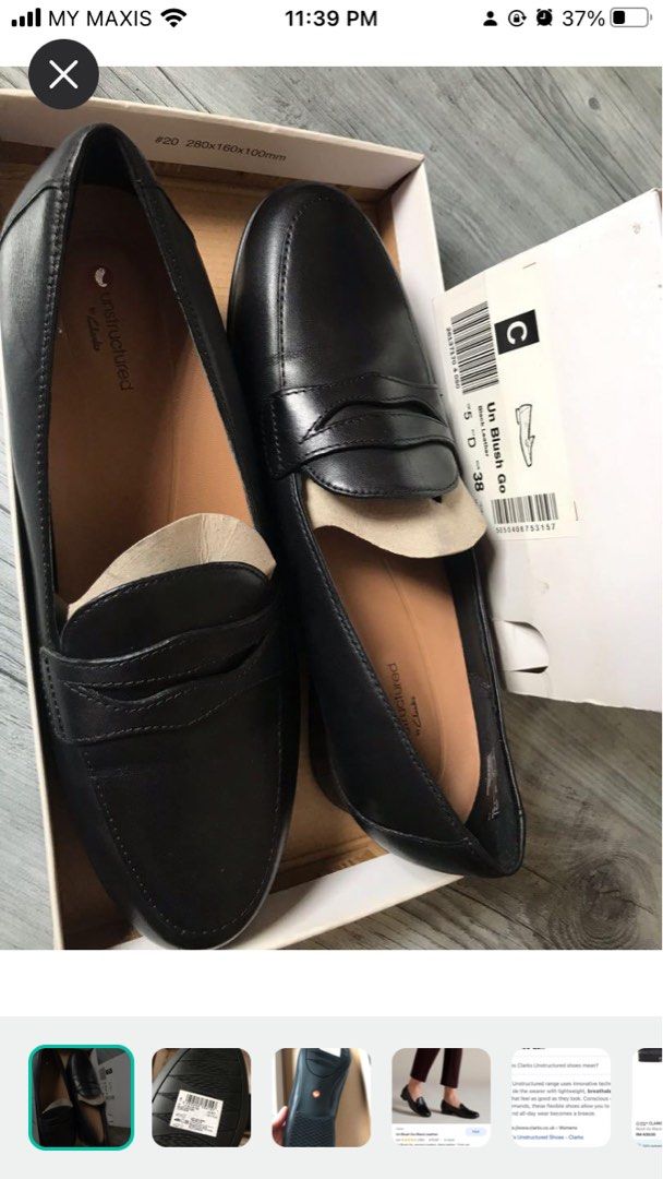Clark store work shoes