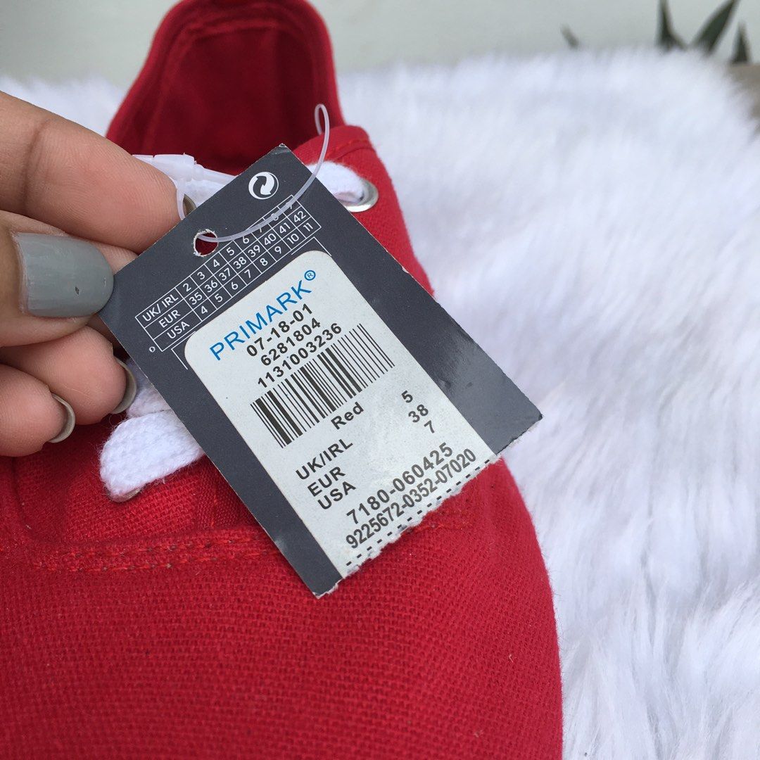 primark red shoes