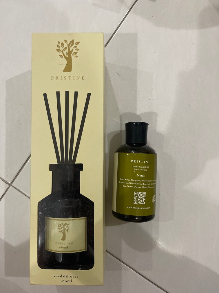 Pristine reed diffuser (Marriott inspired), Furniture & Home Living