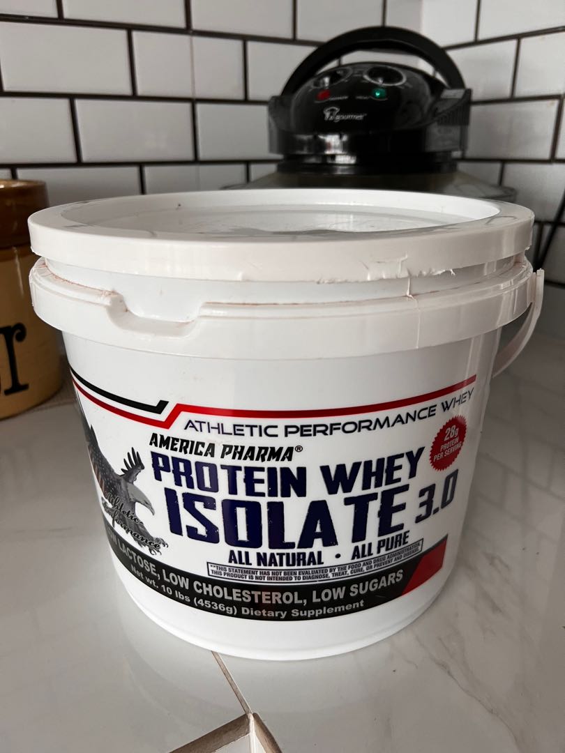 Protein Whey Isolate (America Pharma), Health & Nutrition, Health