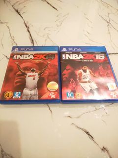 PS4 經典運動遊戲 NBA 2K14 2K16 合售（ NBA 2K22 2K23 live Jam Jordan可參考 ）