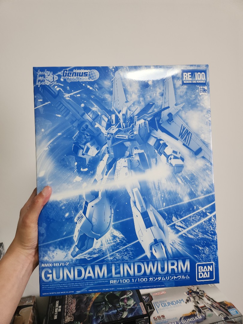 Re/100 Gundam Lindwurm, Hobbies & Toys, Toys & Games on Carousell
