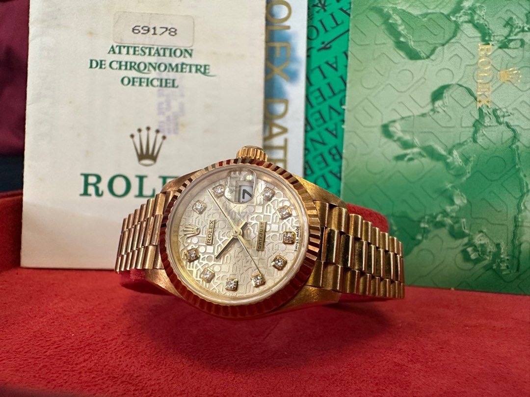 Gold best sale presidential watch
