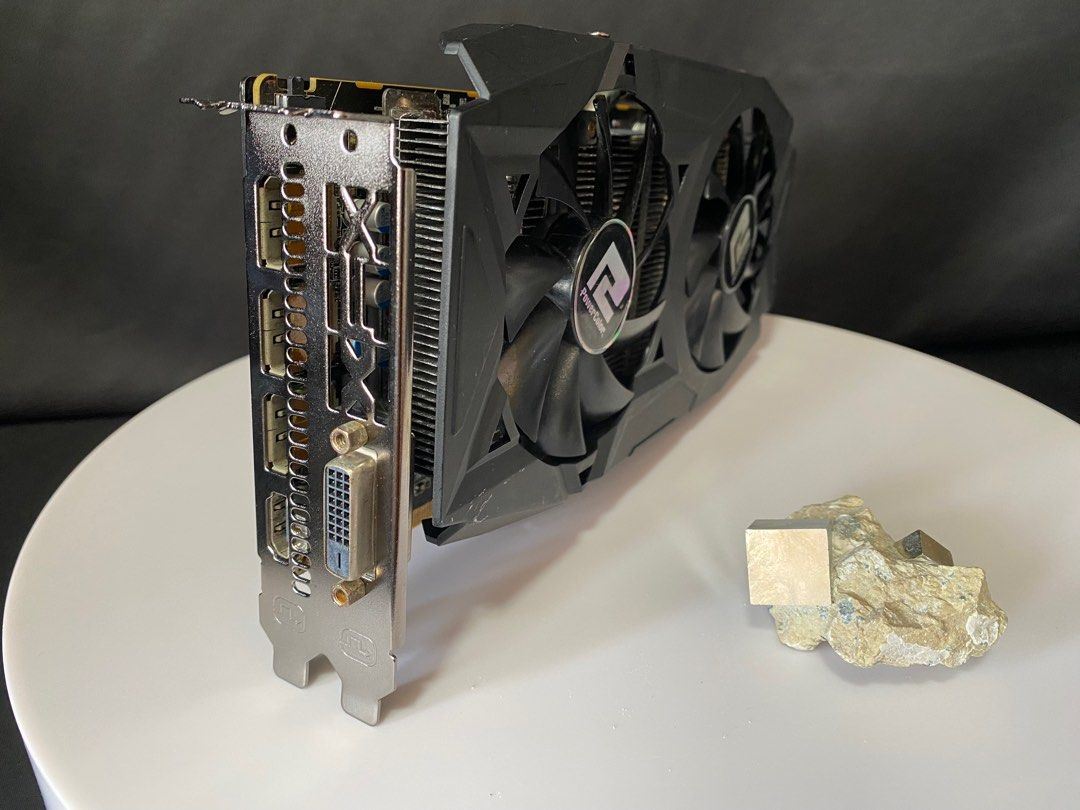 RX 580 4G PowerColour refurbished gpu, Computers & Tech, Parts
