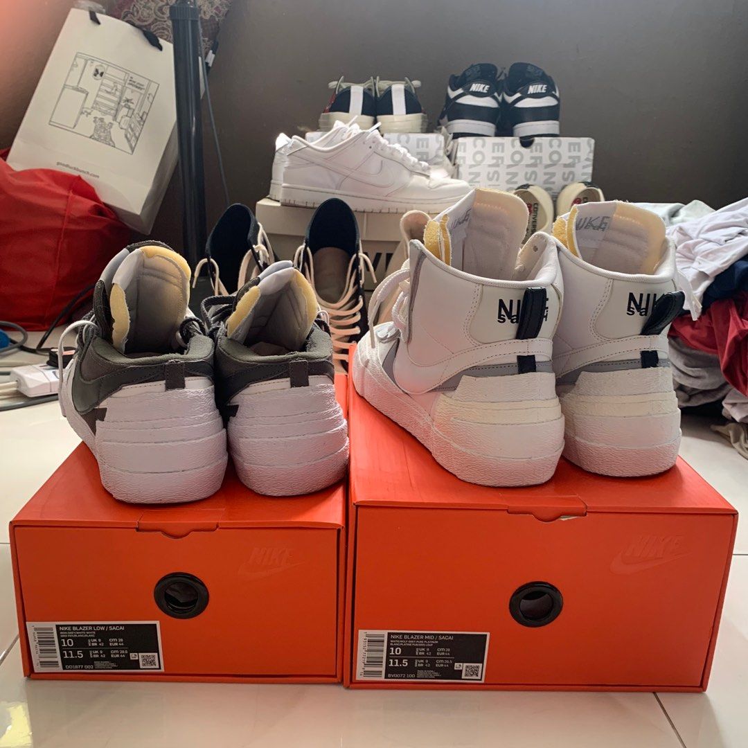 Nike sacai blazer drop discount