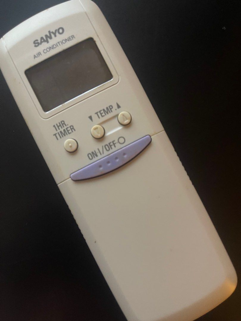 Sanyo Aircon Remote Control, TV & Home Appliances, Air Conditioners