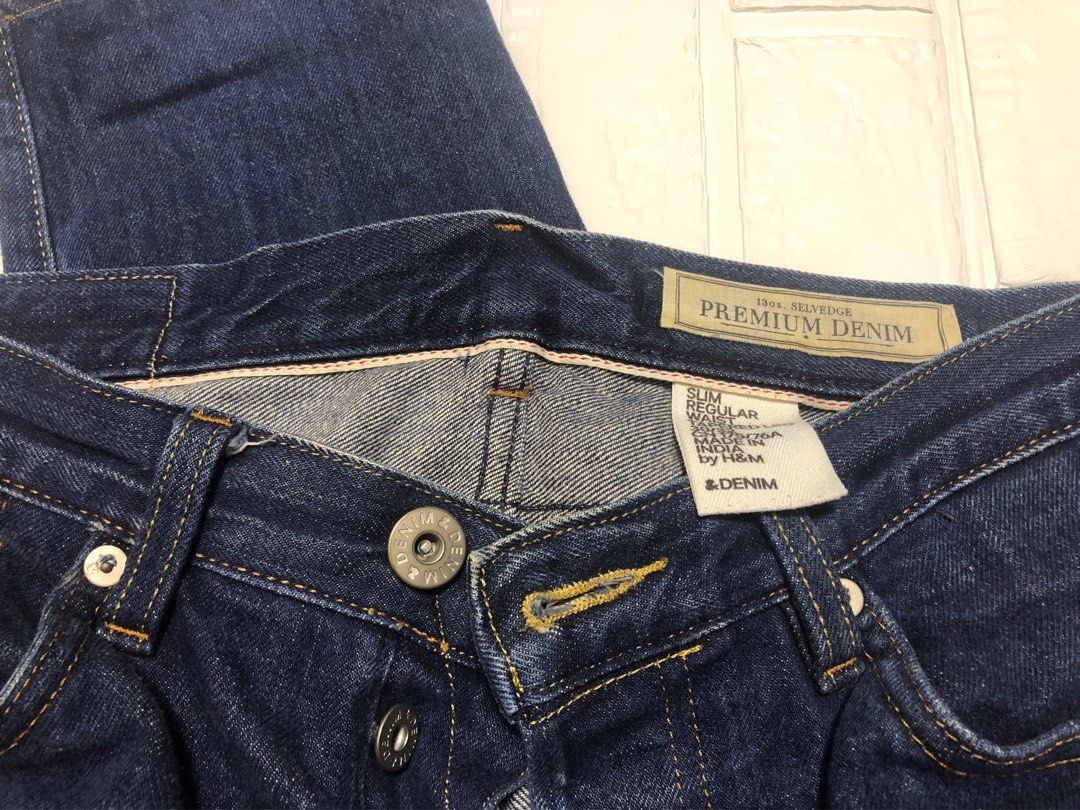 H and 2025 m selvedge denim