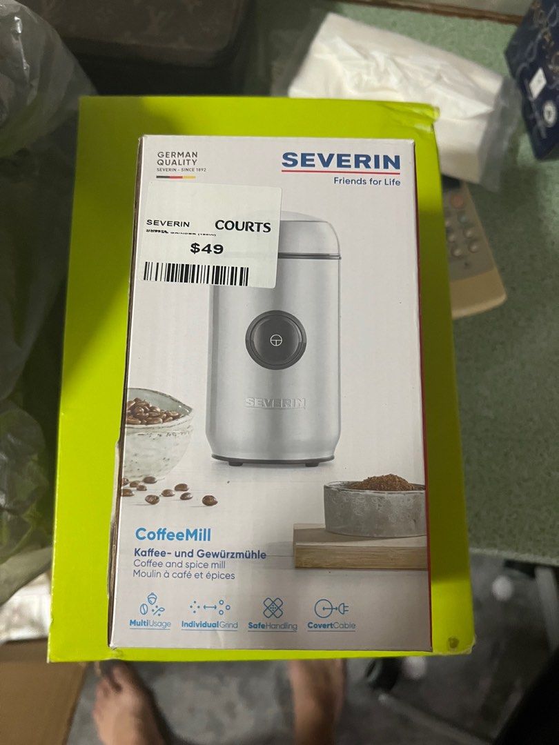 Severin coffee grinder, TV & Home Appliances, Kitchen Appliances