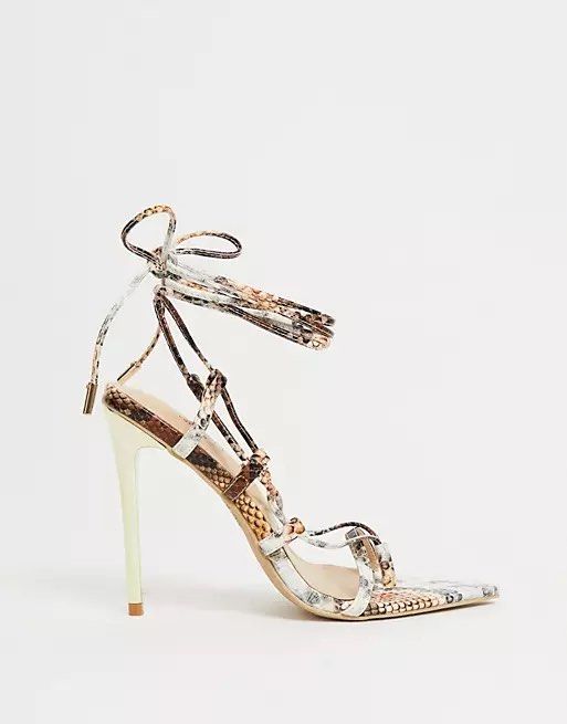 Simmi hotsell snakeskin heels