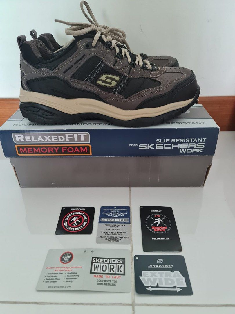 sketchers safety boots