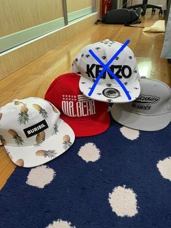 Snapback Caps (Kenzo, Superwhite, Mr Bear, Pineapple)
