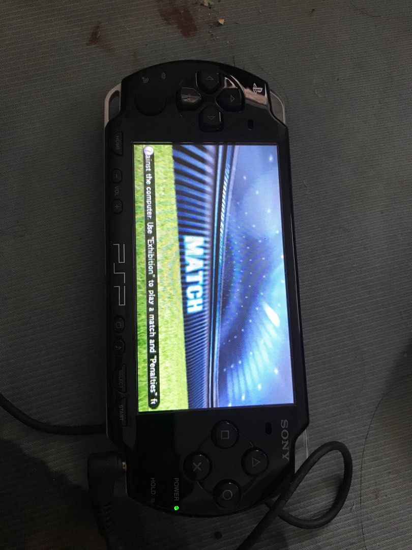 Sony psp with game, Video Gaming, Video Game Consoles, PlayStation on
