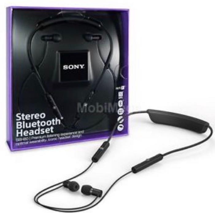 Sony SBH80 Bluetooth Headset Black Audio Headphones Headsets