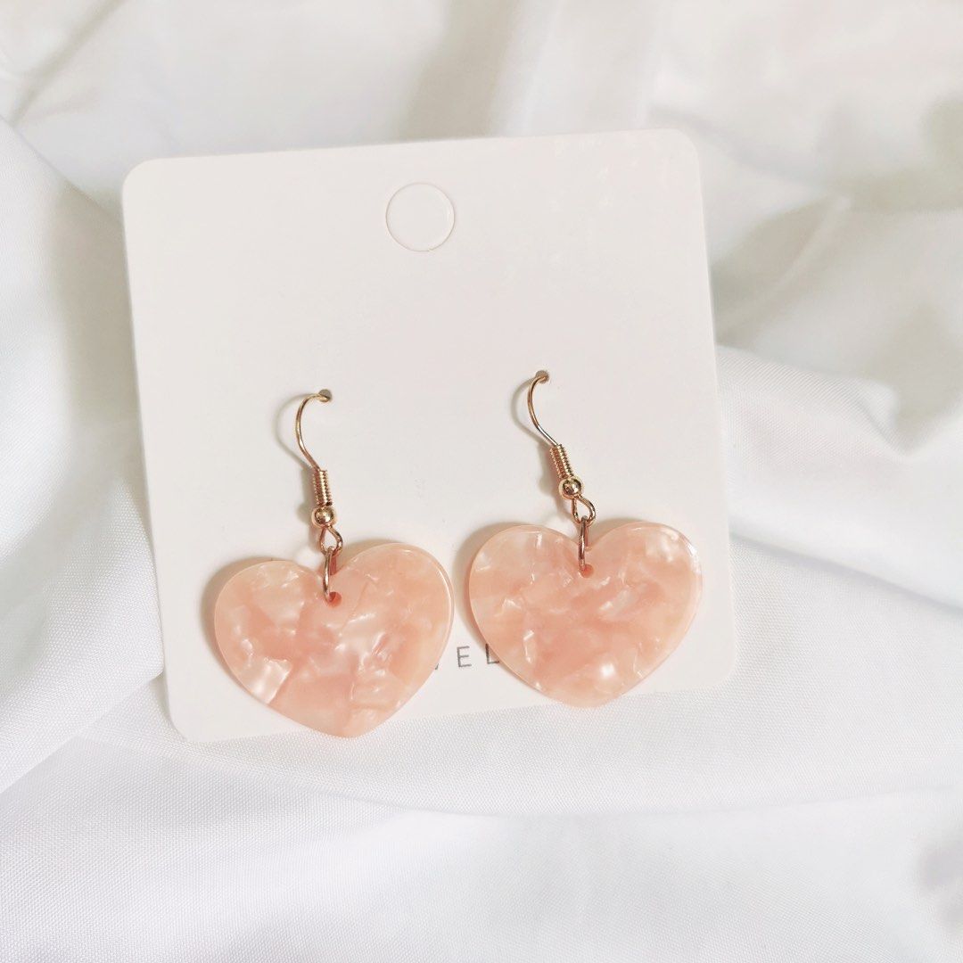 Peach colored discount costume jewelry