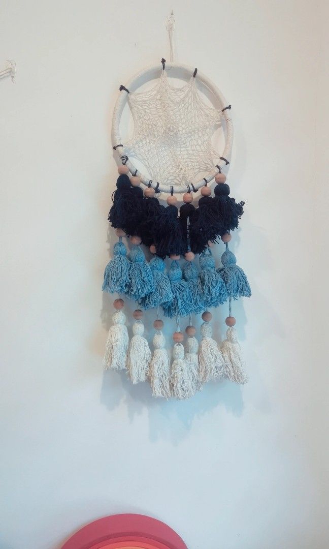 Spotlight macrame wall hanging, Hobbies & Toys, Stationery & Craft