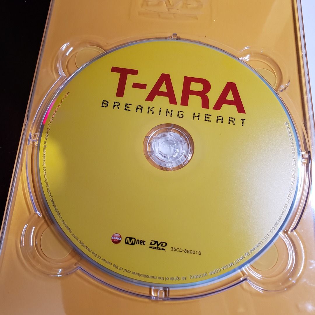 CD] T-ARA BREAKING HEART 雙碟盤, 興趣及遊戲, 音樂、樂器& 配件