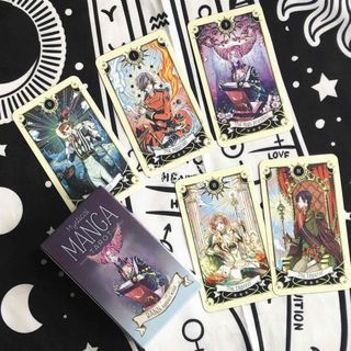 Tarot Cards Mystical Manga Set ✨