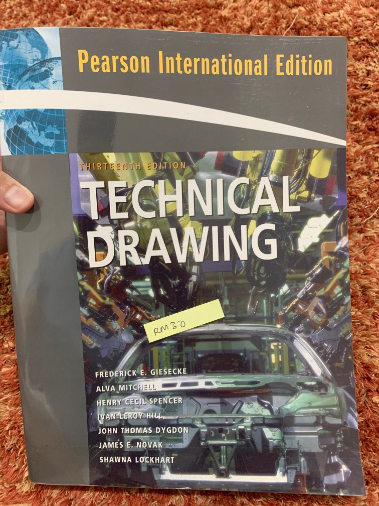 Technical drawing 13th edition, Hobbies & Toys, Books & Magazines, Textbooks on Carousell