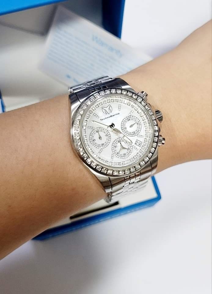 Technomarine Silver Mother of Pearl