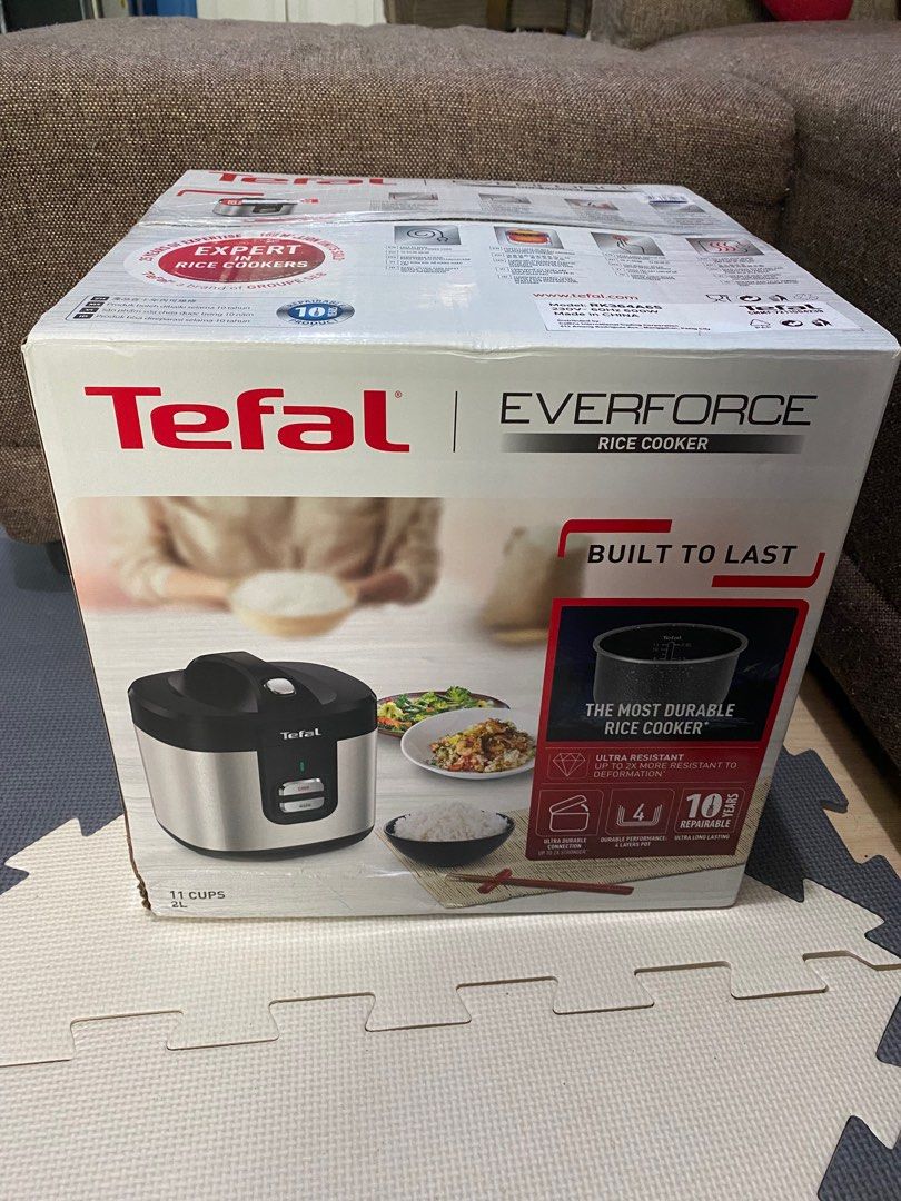 TEFAL EVERFORCE Rice Cooker, TV & Home Appliances, Kitchen Appliances