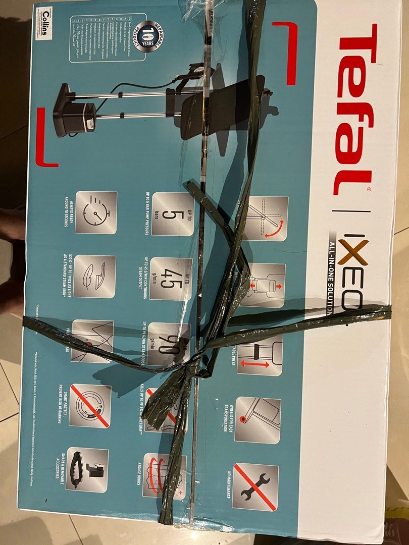 Tefal IXEO+ All in One Solution, TV & Home Appliances, Irons & Steamers ...