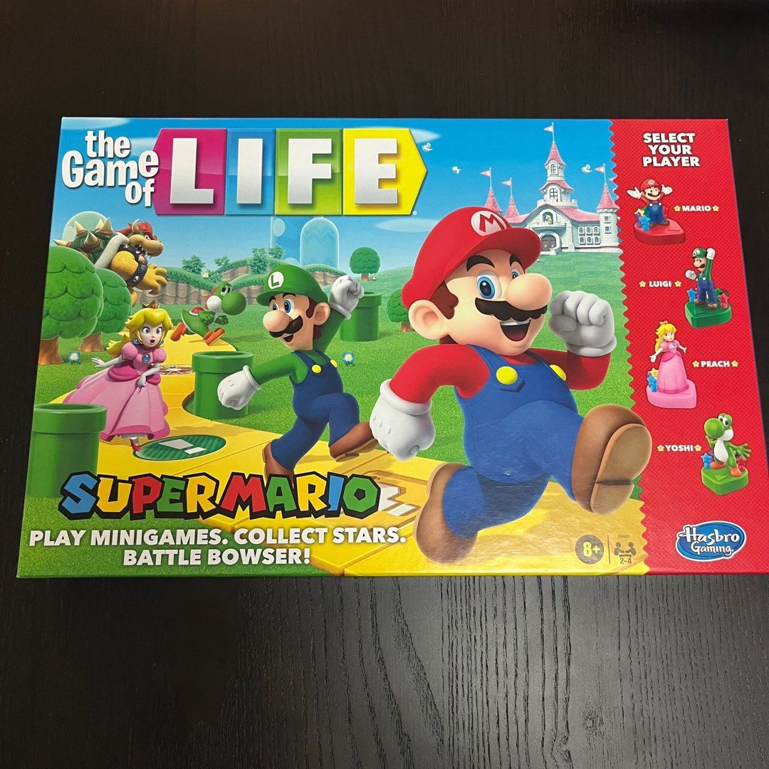 Hasbro The Game Of Life: Super Mario Edition Board Game - Shop